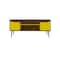 Manhattan Comfort Bradley 62.99 TV Stand, Rustic Brown and Yellow 228BMC94 - alternate 5